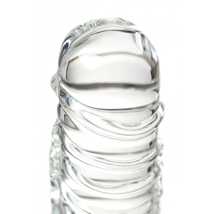 VipMarketim Gerçekçi olmayan yapay penis Sexus Glass, cam, transparan, 21 cm