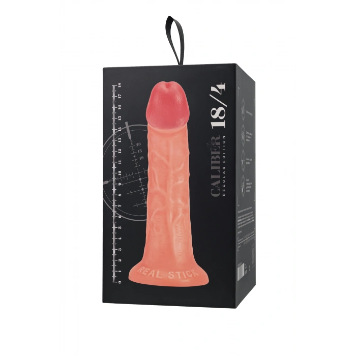 VipMarketim Realstick Caliber, Gerçekçi Yapay Penis 18 Cm, Ø4