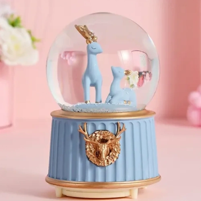 VipMarketim Geyik Kar Küresi Küçük Boy