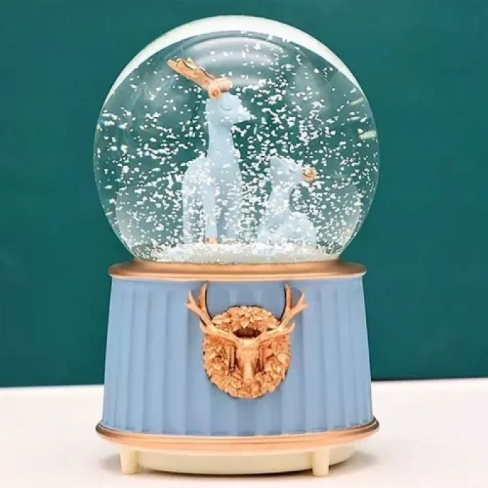 VipMarketim Geyik Kar Küresi Küçük Boy