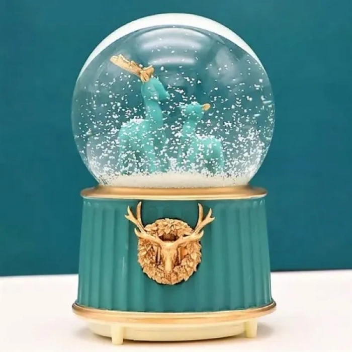 VipMarketim Geyik Kar Küresi Küçük Boy