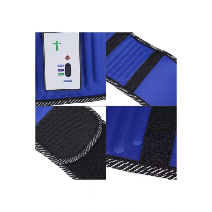 VipMarketim Göbek eritme kemeri 5 motorlu Göbek Eritme Aleti Korsesi Eritme Zayıflama