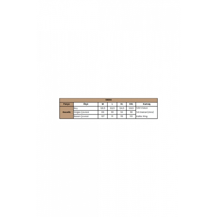 Vipmarketim Göğüs Ve Sırt Dekolteli Dantelli Ve Yırtmaçlı Gecelik