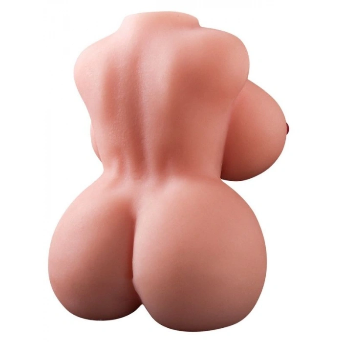 VipMarketim Göğüslü Gerçekçi Görünüme Sahip El Tipi Suni Vajina Mastürbatör - 550 Gr.