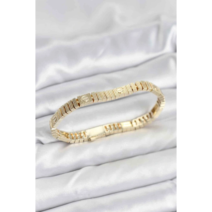 VipMarketim Gold Renk Vip Seri Bileklik 5886