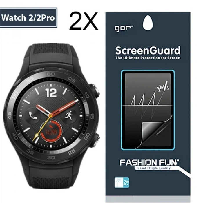 VipMarketim GOR HUAWEİ WATCH 2/ WATCH 2 PRO DARBE EMİCİ EKRAN KORUYUCU 2 ADET SET-(5775)