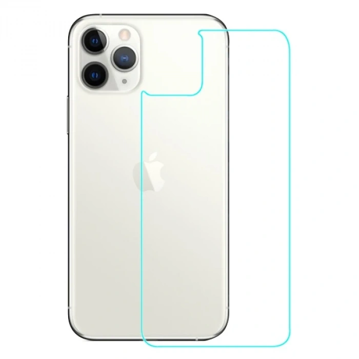 VipMarketim GOR İPhone 11 Pro 5.8 Çizilmez Arka Koruyucu Jelatin 5 Adet Set-(5775)