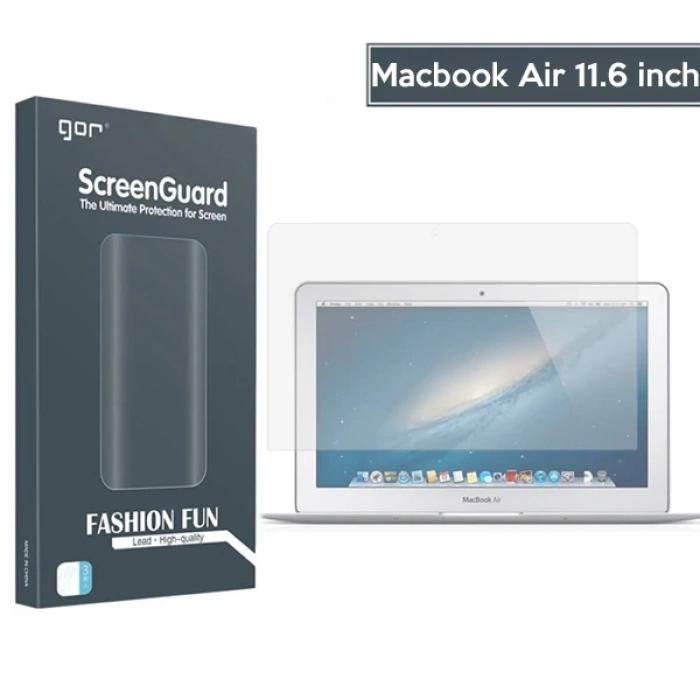 VipMarketim GOR Macbook Air 11.6 inch Darbe Emici Ekran Koruyucu-(5775)