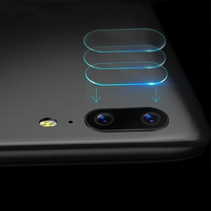 VipMarketim Gor Oneplus 6 Nano Kamera Koruyucu 3 Adet Set-(5775)