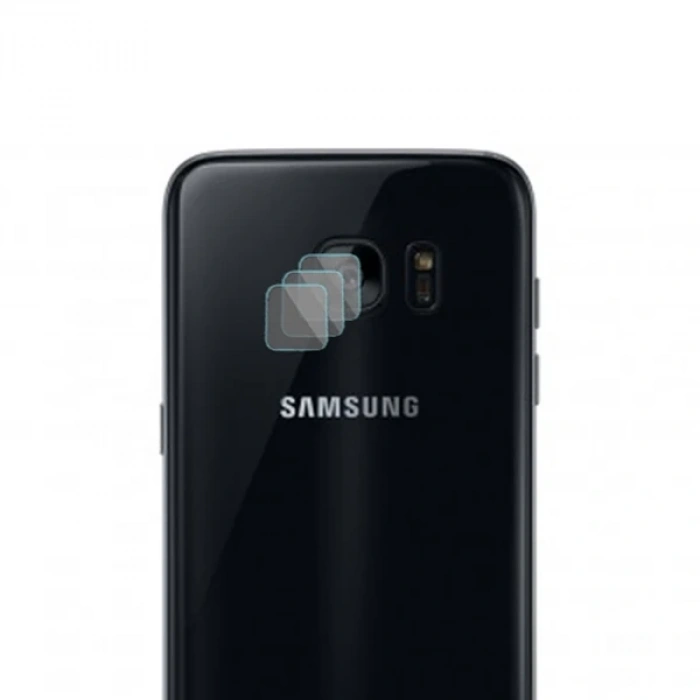 VipMarketim Gor Samsung Galaxy S7 Edge Nano Kamera Koruyucu 3 Adet Set-(5775)