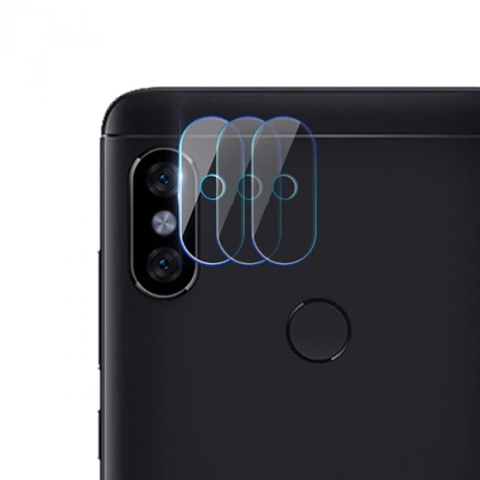 VipMarketim Gor Xiaomi Redmi Note 5 Nano Kamera Koruyucu 3 Adet Set-(5775)