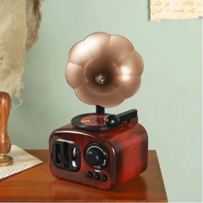 VipMarketim Gramofon Müzik Kutusu