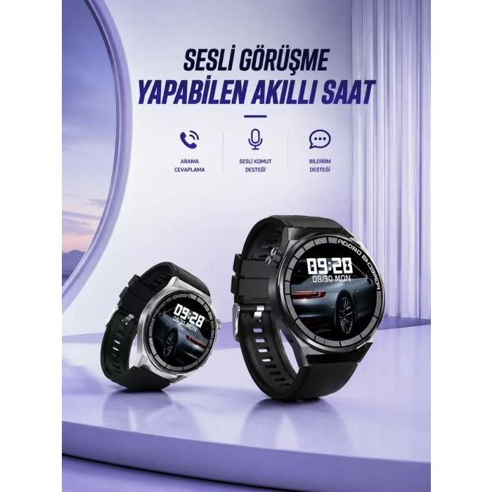 VipMarketim GT8 AKILLI SESLİ GÖRÜŞME YAPABİLEN SAAT