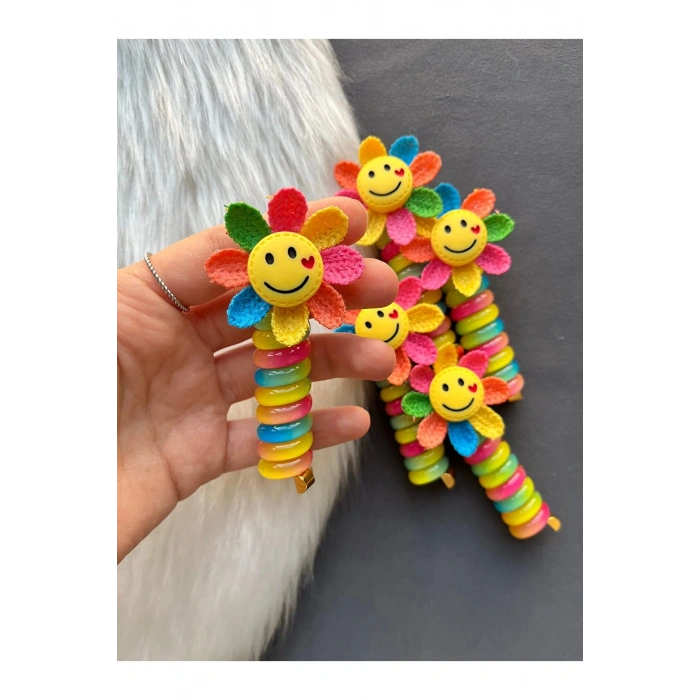 VipMarketim Gülen Güneş Spiral Toka