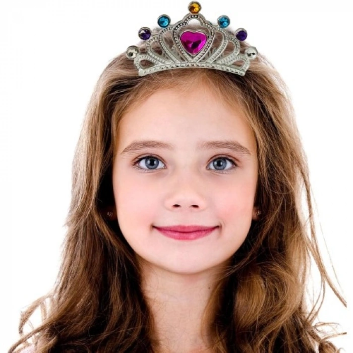 VipMarketim Gümüş Taraklı Prenses Tacı