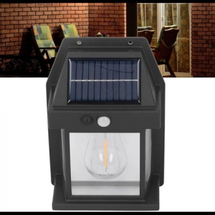 VipMarketim Güneş Enerjili Bahçe Aydınlatması Aplik