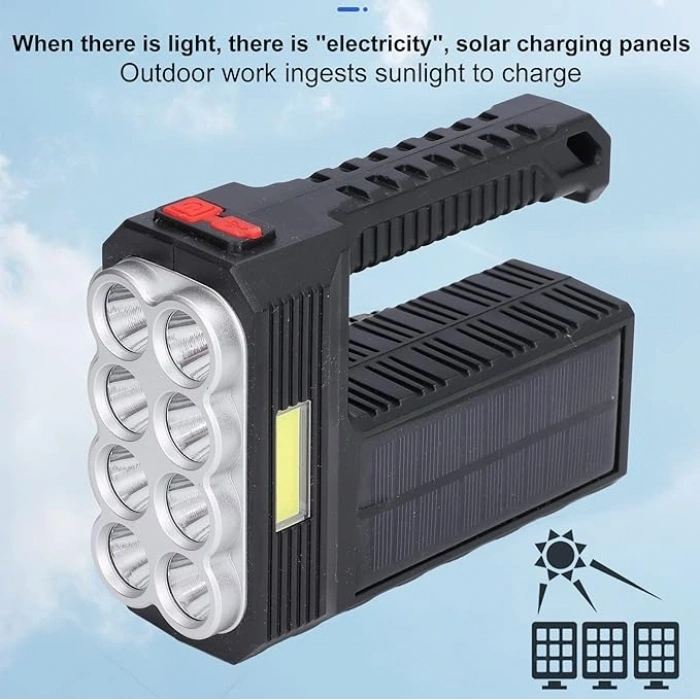 VipMarketim Güneş Enerjili Kamp Av Feneri