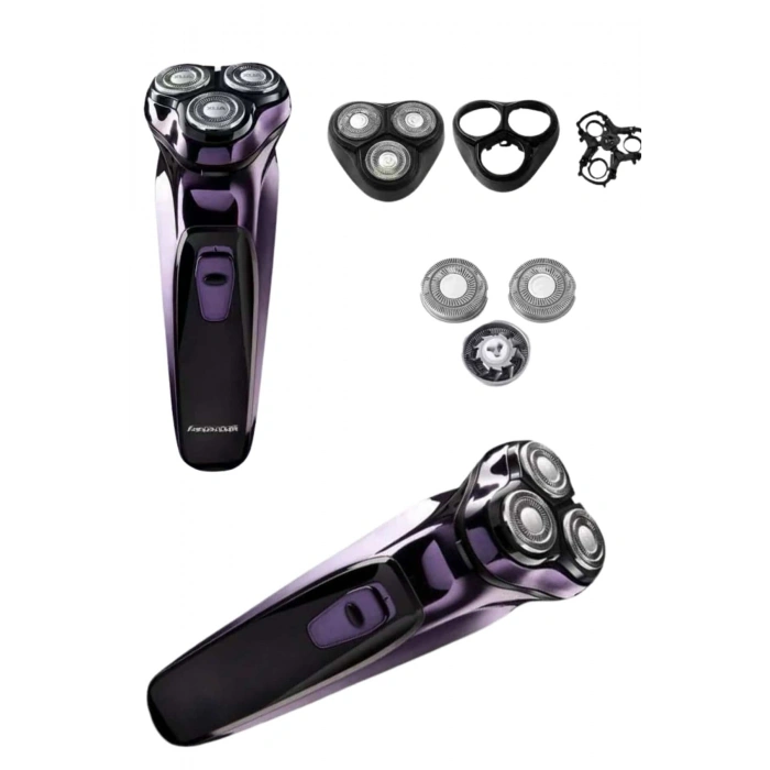 VipMarketim Günlük Kullanıma Uygun Profesyonel Tıraş Makinesi Döner Başlıklı