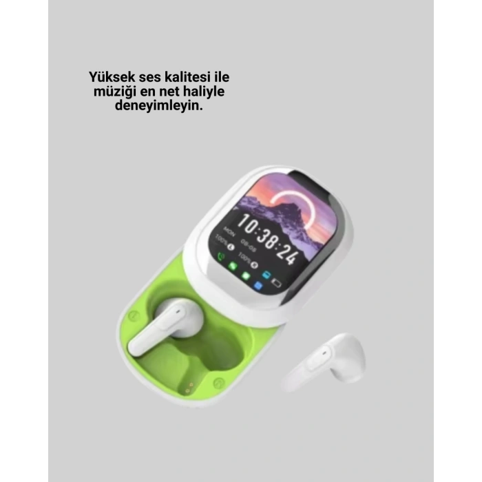 VipMarketim Gürültü Engelleyici Uzun Pil Ömürlü Stereo Bluetooth Kulak İçi Kulaklık