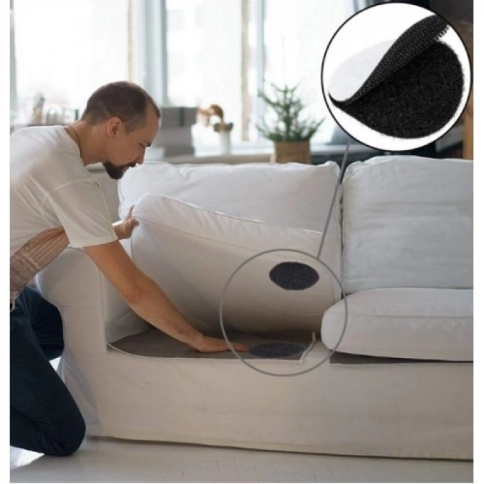 VipMarketim Halı ve Kilim Kaydırmaz Cırt Cırtlı Tutucu Seti