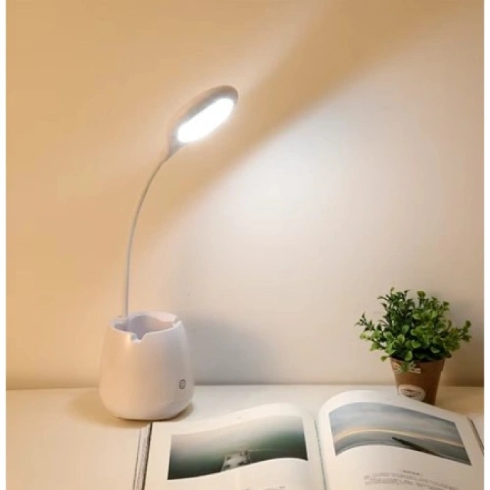 VipMarketim Halka LED USB Şarjlı Masa Lambası