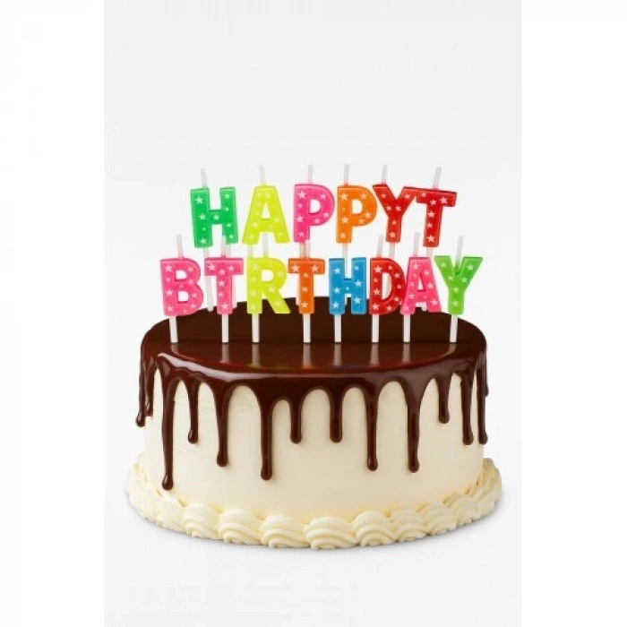 VipMarketim Happy Birthday Renkli Mum