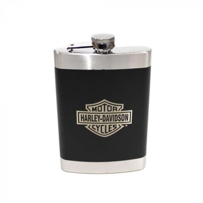 VipMarketim Harley Davidson Matara 9 Oz (270 Ml) Içki Viski Konyak Matarası