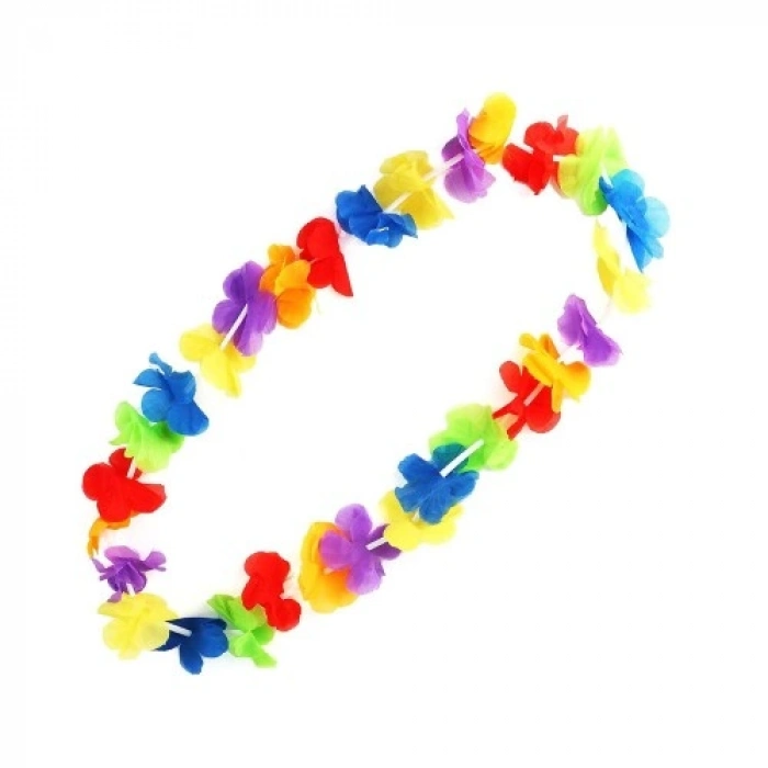 VipMarketim Hawaii Çiçekli Boyun Kolyesi