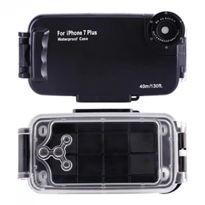 VipMarketim Haweel iPhone SE3-SE2 İPhone 8-7 Kılıf 40 Metreye Kadar Sualtı Kılıfı-(5775)