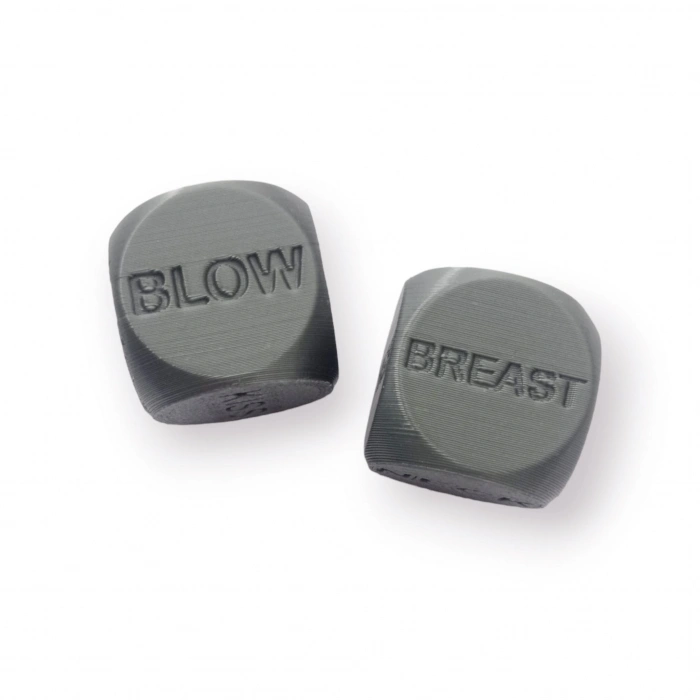 VipMarketim Hep3d Erotik Kamasutra Fantezi Oyunu Sex Zarı - Gri