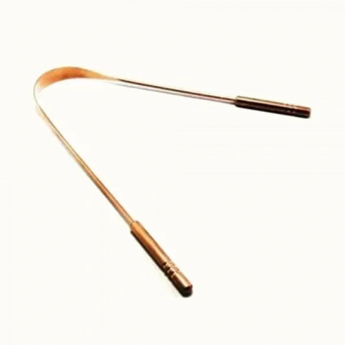 VipMarketim Hijyenik Saf Bakır Dil Kazıyıcı