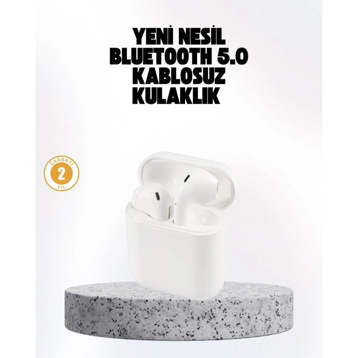 VipMarketim Hızlı Şarj Destekli 2. Nesil Bluetooth 5.0 Ergonomik Kulaklık