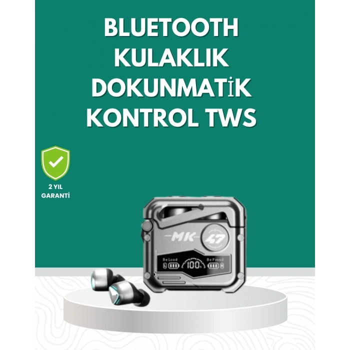 VipMarketim Hızlı Şarj Edilebilen Kablosuz Kulaklık – Uzun Süreli Kullanım için Tasarlandı