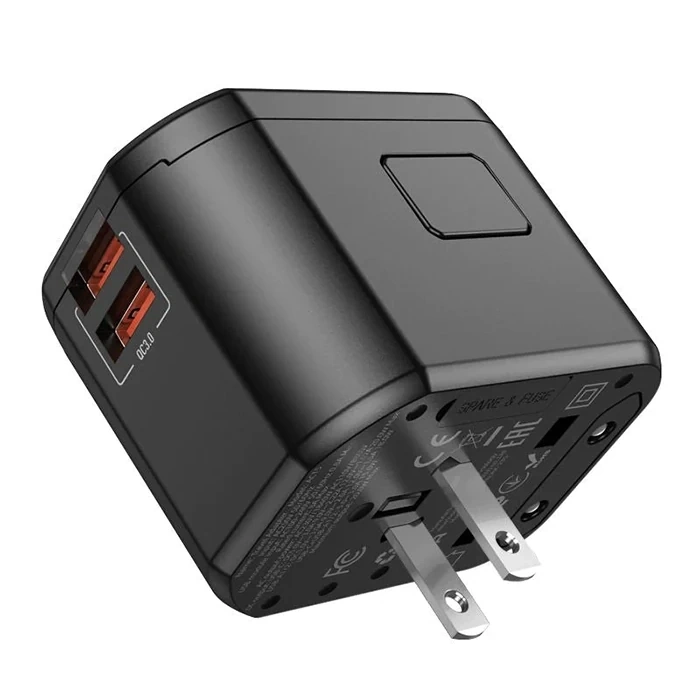 VipMarketim HOCO AC15 20W PD QC 3.0 Hızlı Şarj Universal Priz-(5775)