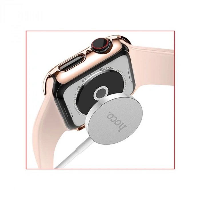 VipMarketim Hoco Apple Watch 4 44mm Bumper Pc Koruma Kılıf-(5775)