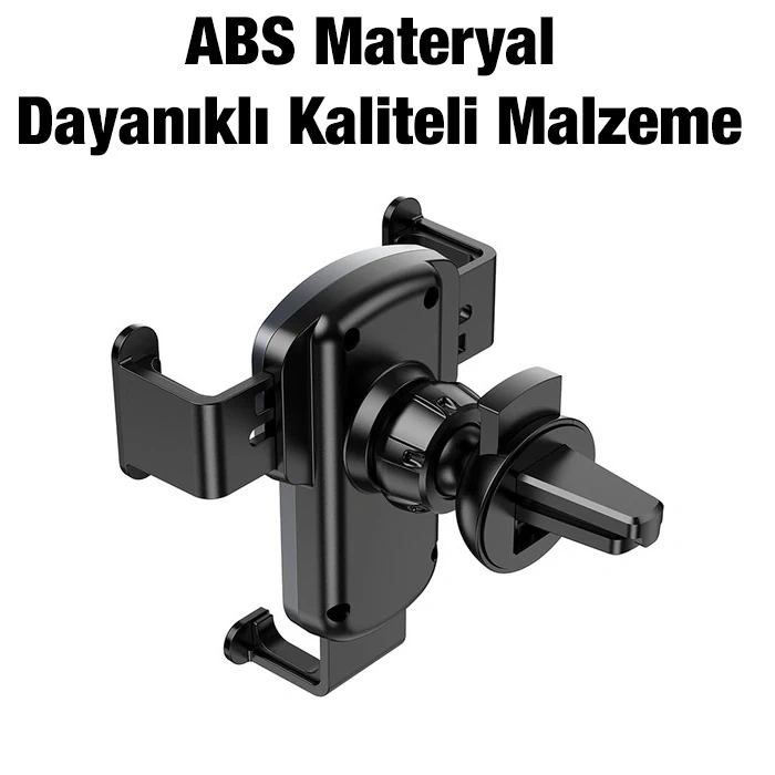 VipMarketim HOCO CA103 Gravity Araç Havalandırma Bölmesi Yerçekimi Araba Telefon Tutucu-(5775)