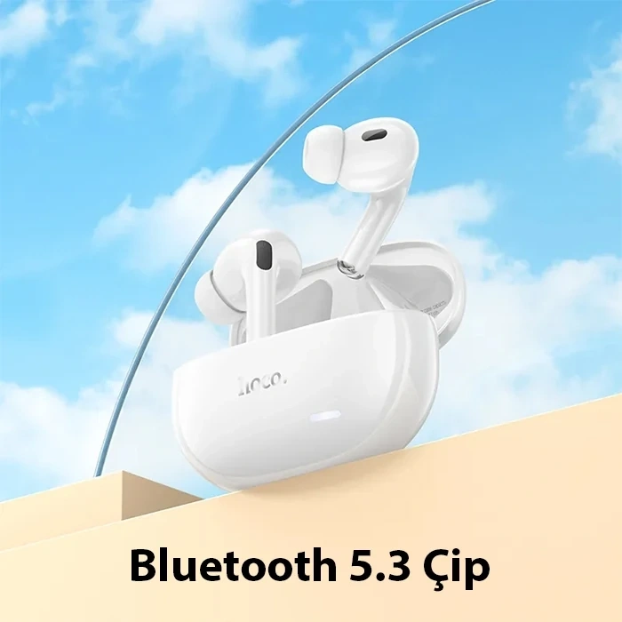 VipMarketim HOCO EW60 Plus TWS Bluetooth 5.3 Kablosuz Stereo Kulakiçi Kulaklık-(5775)