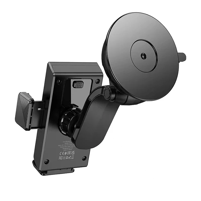 VipMarketim Hoco HW22 Torpido Üstü Wireless Kablosuz Şarj Araç Telefon Tutucu-(5775)