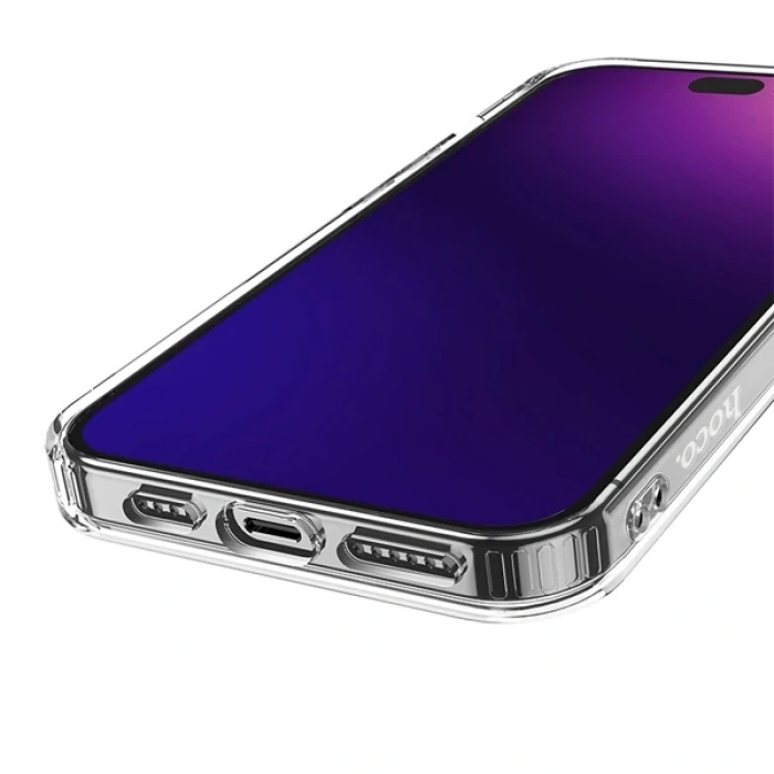 VipMarketim Hoco iPhone 14 Pro Manyetik Magsafe Silikon Kılıf-(5775)