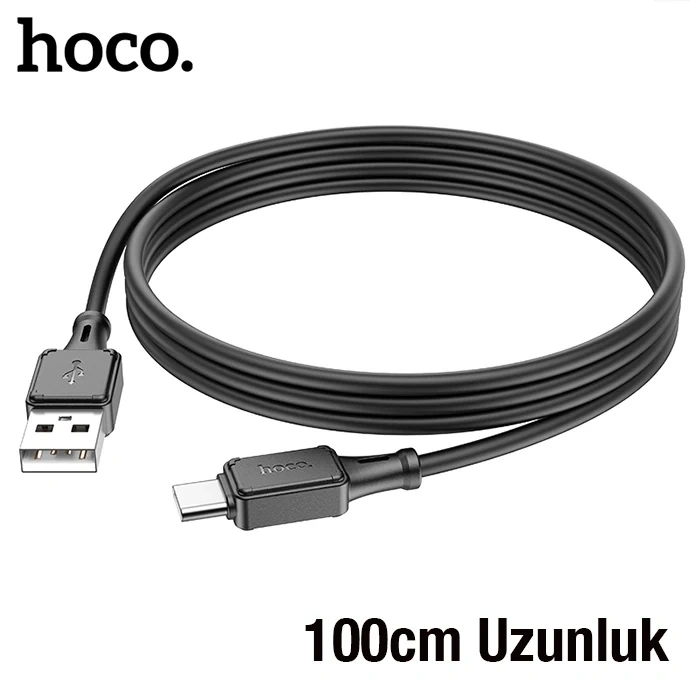 VipMarketim HOCO X101 Assistant USB to Type-C 3A Hızlı Şarj ve Data Kablosu-(5775)
