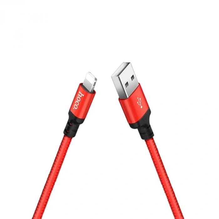 VipMarketim HOCO X14 İPhone 14-13-12-11 Usb Data ve Hızlı Şarj Kablosu-(5775)
