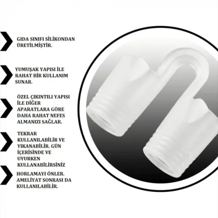 VipMarketim Horlama Önlemeye Yardımcı Burun Aparatı