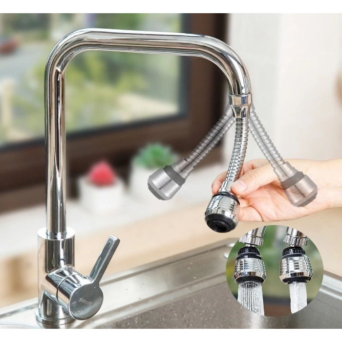 VipMarketim Hortumlu Esnek Su Tasarruflu 2 Modlu Musluk Başlığı