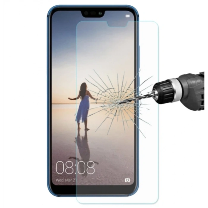 VipMarketim Huawei P20 LiteNova 3e Kırılmaz Tempered Cam Ekran Koruyucu-(5775)
