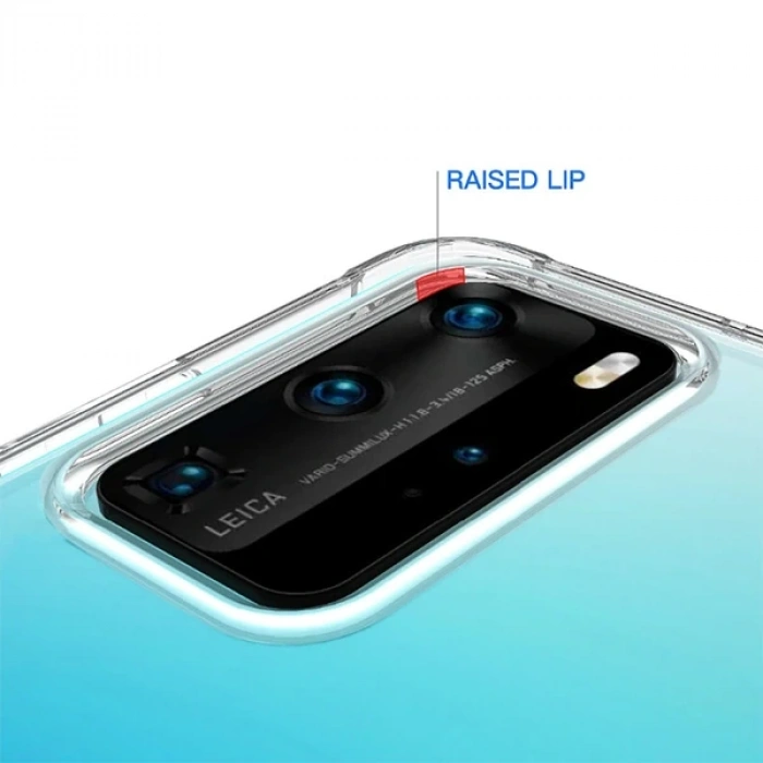 VipMarketim Huawei P40 Anti-Drop Darbe Emici Silikon Kılıf-(5775)