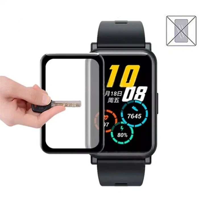 VipMarketim Huawei Watch FİT 3D Full Kaplama Ekran Koruyucu PET+PMMA-(5775)