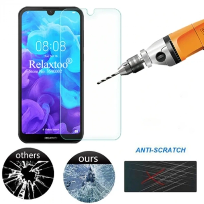 VipMarketim Huawei Y5 (2019) Honor 8s Tempered Kırılmaz Cam Ekran Koruyucu-(5775)