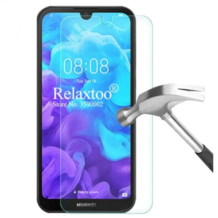 VipMarketim Huawei Y5 (2019) Honor 8s Tempered Kırılmaz Cam Ekran Koruyucu-(5775)