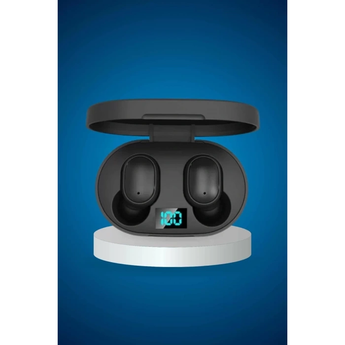 VipMarketim İkili Bluetooth Kulaklık Dijital Göstergeli Uzun Pil Ömrü Yüksek Ses Kaliteli