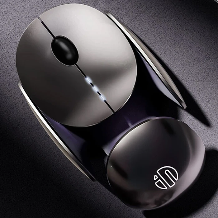 VipMarketim İNPHIC X2 Üç Modlu Oyun Faresi 800-2400DPI RGB Işık 2.4G /BT4.0/BT5.0 Sessiz-(5775)